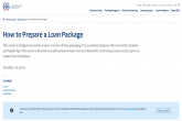 How to Prepare a Loan Package iamge